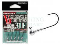 Jig Heads Decoy VJ-31F Violence Jighead - #1  1.4g