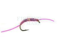 Glajcha Polish Worm fl. yellow tag - no. 8