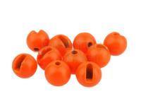 Slotted Beads - Fluo Orange 2.8mm