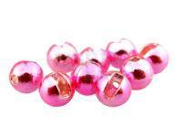 Tungsten Beads Slotted Beads - Light Metallic Pink 3.3mm