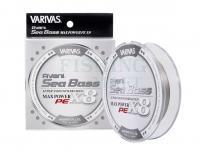 Braid Line Varivas Avani Seabass Max Power PE X8 Stealth Gray 150m #1.5