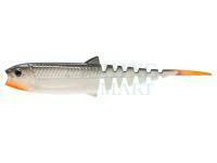 Soft Bait Savage Gear Cannibal Minnow V-Tail 8cm 3.4g S - White Black