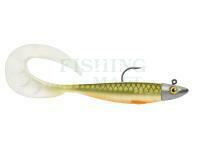 Soft Baits Delalande Zand Curly 12cm + jig head 14g - 334 - STRANGE PERCH