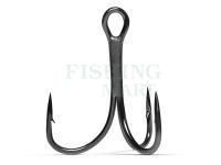 Treble Hooks VMC 7552 BN - 75 SERIES Light Inline Treble | Black Nickel | 8 pcs | #16