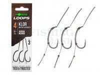 Haczyki Korda Loop Rigs Klor Micro Barbed #4 30lb 13kg 3pcs