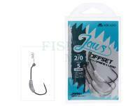 Hooks Mikado Jaws Offset with Spring and Lead - 10g #5/0