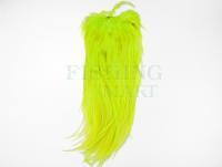 Hareline Dubbin Flat Wing Saddles - #54 UV2 Pastel Chartreuse