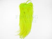 Hareline Dubbin Flat Wing Saddles - #54 UV2 Pastel Chartreuse