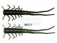 Soft Bait Lunker City Hellgie 5 inch - #58 Black/Green Belly