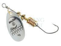 Colonel Spinner with single hook 4g - Silver