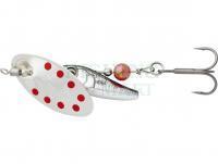 Lure Savage Gear Sticklebait Spinner #2 7.3g - Dirty Silver Red
