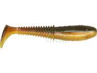 Soft baits Dragon Invader Pro  5cm - Yellow Fluo/Mot.Oil - black glitter