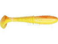 Soft baits Dragon Invader Pro  8.5cm - Super Yellow/Clear - orange glitter