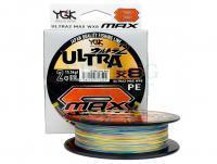 Plecionka YGK X-Braid Ultra2 Max WX8 150m #0.8 | 6.8kgf | Multicolor