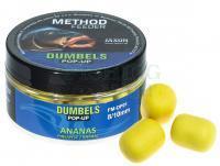 Jaxon Dumbels Pop-Up Method Feeder 30g  8/10mm - Ananas