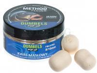 Jaxon Dumbels Pop-Up Method Feeder 30g  8/10mm - Kwas Masłowy