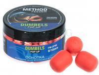 Jaxon Dumbels Pop-Up Method Feeder 30g 8/10mm - Bloodworm