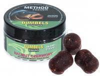 Jaxon Dumbels Sinking Method Feeder 50g 8/10mm - Red Halibut