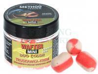 Jaxon Wafter Duo Color Mini Method Feeder 15g 6mm - Truskawka-krem