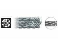 Przypony Dragon Surfstrand 7x7 Clear Silver 25cm 9kg