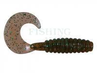 Soft baits Dragon Jumper 2,5cm green glitter