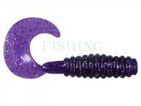 Soft baits Dragon Jumper 5cm Violet - silver glitter