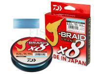 Braided line Daiwa J-Braid Grand X8 - blue 135m | 0.16mm | 10.0kg | 22.0lb