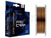 Carp Monofilament Line Dragon S.H.M Camouflage Pro Carp 300m 0.35mm