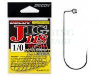 Hooks Decoy Jig 11S Strong Wire Silver #7/0