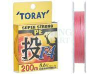 Braided Line Toray Super Strong PE Nage F4 200m #1.5