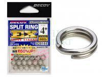 Kółka łącznikowe Decoy Split Ring EX R-11 Silver - #1+ | 30lb