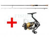 Kołowrotek Shimano Twin Power FD 2500S HG + GRATIS Wędka Shimano Yasei BB Street Spinning 2.10m 3-12g