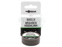 Plecionka karpiowa na przypony Korda Basix Braided Hooklink Camo Green 10m 25lb 11.3kg