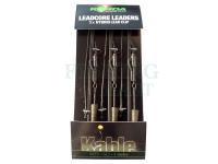 Korda Leadcore Leaders 3x Hybrid Lead Clip Weed / Slit 1m