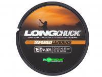 Monofilament Korda LongChuck Tapered Leaders Clear 15-30lb/0.33-0.47mm 5x10m