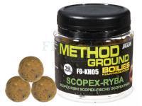 Hook Balls Jaxon Method Ground 16 mm Scopex-fish