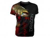 Breathable T-shirt Dragon - catfisch black XXL