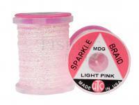 Lameta pleciona UTC Midge Sparkle Braid - Light Pink