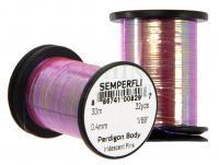 Lameta Semperfli Perdigon Body 30m 32yds 0.4mm 1/69" - Iridescent Pink