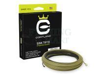 Fly line Cortland Streamer Sink Tip 10 Black/Olive WF7S/F