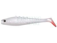 Soft baits Dragon Lunatic 7.5cm PEARL - red tail