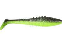 Soft baits Dragon Lunatic Pro 7.5cm - Chartreuse/Black | Silver Glitter