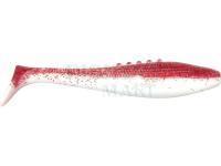 Soft baits Dragon Lunatic Pro 7,5cm - White/Clear | Red Glitter