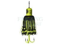 Catfish lure Madcat A-Static Clonk Teaser #3/0 150g - Fluo Yellow UV