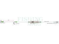 MADCAT Adjusta Basic River Rig "Live Bait" - M 160CM #2/0 + #8/0 40G