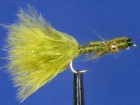 Fly Marabou Damsel Nymph Olive no. 10