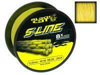 Plecionka Black Cat S-Line Yellow 300m 0.55mm 70kg / 154lbs