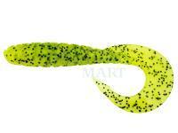 Soft lures Fishup Mighty Grub 3.5ich | 90mm - Chartreuse/Black