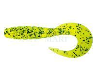 Soft lures Fishup Mighty Grub 3.5ich | 90mm - Flo Chartreuse/Green