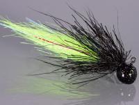 Micro Jig 3g #8 - Black & Chartreuse